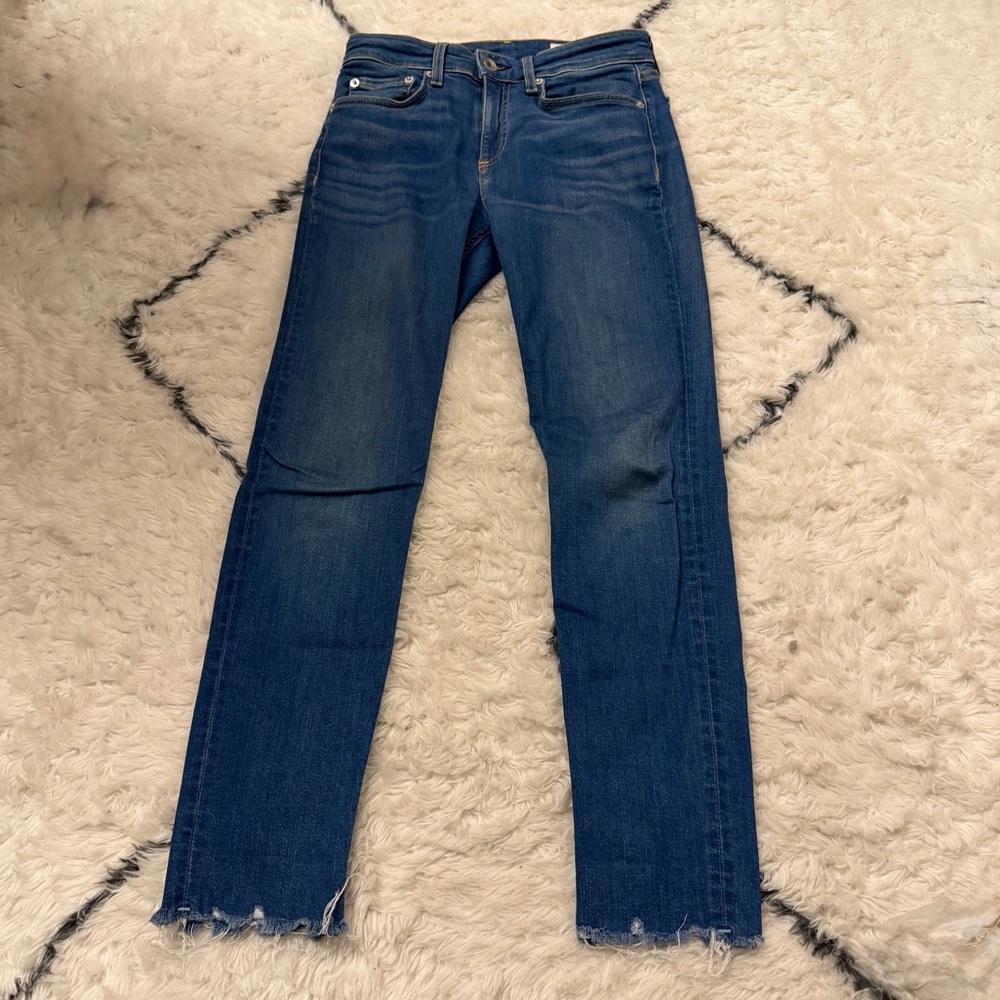 rag & bone Cate Mid-Rise Ankle Skinny Jeans
